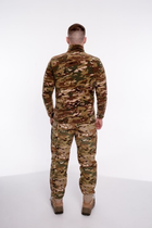 Чоловіча флісова Кофта QAUQE з високим коміром та кишенями на блискавках / Фліска мультикам розмір XL - зображення 5