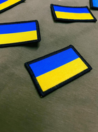 Шеврон на липучках Флаг Украины / Вышитая нашивка на одежду - изображение 3