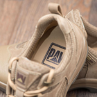 Универсальные кожаные Ботинки с мембраной / Летние низкие Береги на двухкомпонентной подошве койот размер 40 - изображение 5
