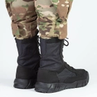 Высокие мужские Ботинки с вентиляционными отверстиями / Легкие Берцы черные размер 42 - изображение 5