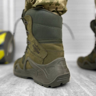Всесезонные мужские Ботинки Scooter с мембраной / Водостойкие нубуковые Берцы олива размер 43 - изображение 3