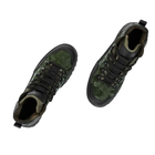 Мужские Ботинки водонепроницаемые кожаные до - 2 °C зеленый камуфляж размер 43 - изображение 3