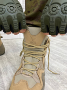 Мужские кожаные Ботинки Vogel с мембраной и полиуретановой подошвой / Всесезонные Берцы песок размер 41 - изображение 3