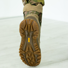 Мужские летние Ботинки High Kick на двухкомпонентной протекторной подошве / Нубуковые Берцы мультикам размер - изображение 4