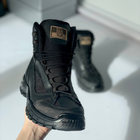 Универсальные зимние Ботинки ОТАМАН с ортопедической стелькой и протекторной подошвой / Нубуковые Берцы черные - изображение 6