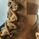 Утепленные Берцы из натуральной кожи / Зимние ботинки с подкладкой Airtex в цвете койот размер 48 - изображение 7