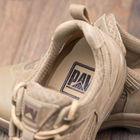 Универсальные кожаные Ботинки с мембраной / Летние низкие Береги на двухкомпонентной подошве койот размер 41 - изображение 5