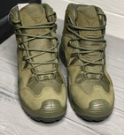 Мужские демисезонные Ботинки Vogel Tactical с мембраной / Водонепроницаемые кожаные Берцы олива размер 45 - изображение 7
