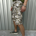 Мужские крепкие Шорты Camo с 4-мя карманами пиксель размер L - изображение 3