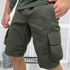 Мужские крепкие Шорты 5.11 с накладными карманами олива размер 2XL - изображение 3