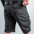 Мужские крепкие Шорты S.Archon с накладными карманами рип-стоп черные размер M - изображение 7