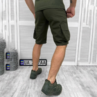 Мужские крепкие Шорты 5.11 с накладными карманами олива размер XL - изображение 2