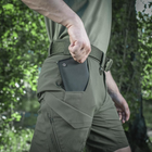 Чоловічі міцні Шорти M-Tac Aggressor Summer Flex із 7-ма кишенями ріп-стоп олива розмір S - зображення 5