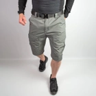 Мужские крепкие Шорты S.Archon с накладными карманами рип-стоп серые размер 3XL - изображение 2