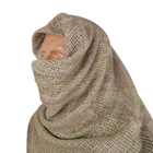 Многофункциональный маскировочный Шарф - Сетка из прочной хлопковой ткани мультикам 110х100 см - изображение 4