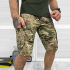 Чоловічі шорти з накладними кишенями саржа мультикам розмір XL - зображення 3