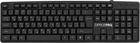 Клавіатура дротова OfficePro SK166 USB Black