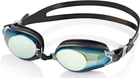 Очки для плавания Aqua Speed CHAMPION NEW 038-07 черный, зеркальный Уни OSFM
