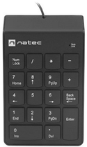 Клавіатура дротова Natec Goby 2 USB Black (NKL-2022) - зображення 1