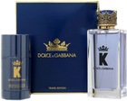 Zestaw męski Dolce&Gabbana K Pour Homme Woda toaletowa 100 ml + Dezodorant w kostce 75 ml (3423473140252) - obraz 1