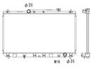 Радиатор охлаждения двигателя TOYOTA Camry 96- пр-во NRF NRF (53307)