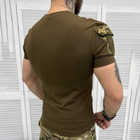 Мужская футболка Hammer приталенного кроя с липучками под шевроны олива пиксель размер M - изображение 3