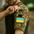 Мужская футболка Intruder Sleeve с липучками под шевроны и карманом хаки мультикам размер 3XL - изображение 7