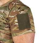 Мужская потоотводящая футболка CamoTec CM Chiton Patrol Coolpass с липучками под шевроны мультикам размер 2XL - изображение 4