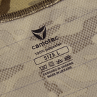 Мужская потоотводящая футболка CamoTec CM Chiton Patrol Coolpass с липучками под шевроны мультикам размер 2XL - изображение 8