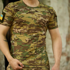 Мужская футболка Intruder с липучками под шевроны и карманом мультикам размер 3XL - изображение 3