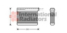 Радіатор обігрівача BMW 316->325 MT/AT 89- Van Wezel Van Wezel (06006166)