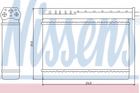 Радіатор обігрівача BMW 3 E36 90- вир-во Nissens Nissens (70512)