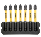 Кассета с битами DeWALT FlexTorq, L = 57 мм, Рz1 - 2 шт, Рz2 - 3 шт, Рz3 - 2 шт. DT70822
