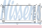 Радіатори вод. охолодж. ВАЗ 2170 ПРІОРА вир-во Nissens Nissens (623553)