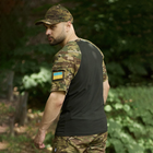 Мужская футболка Intruder Sleeve с липучками под шевроны и карманом хаки мультикам размер L - изображение 3