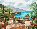 Картина по номерам Вид на море 40x50 см Brushme (2000002777212)