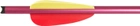 Стрела для арбалета Man Kung MK-AL14R алюминий Красная (1000079) - изображение 2