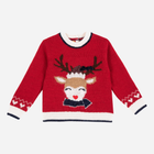 Sweter dla dziewczynki świąteczny Chicco 09069479000000-075 92 cm Czerwony (8054707835504) - obraz 1