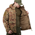 Куртка тактична утеплена Military Rangers ZK-M301 розмір XL колір Камуфляж Multicam - зображення 10