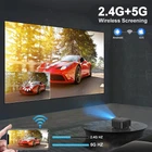 Мультимедійний проектор HORLAT T01 Full HD LED 3500 Лм Wi-Fi Bluetooth с динаміками