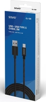 Kabel Savio CL-129 USB - USB Type-C 2.1 A 2 m (SAVKABELCL-129) - obraz 4