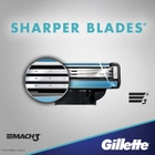 Станок для гоління чоловічий Gillette Mach3 c 2 змінними картриджами (7702018020676) - зображення 2