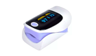 Пульсоксиметр на палец измерения кислорода в крови OLV-80A-302A - Фиолетовый оксиметр Pulse Oximeter пульсометр - зображення 3