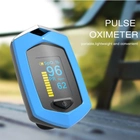 Пульсоксиметр на палец аккумуляторный оксиметр Yonker oSport (Blue ) OLED-дисплей пульсометр для измерения пульса - зображення 3
