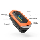 Пульсоксиметр на палец аккумуляторный оксиметр Yonker oSport Orange OLED-дисплей пульсометр для измерения пульса - зображення 8