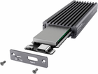 Zewnętrzna kieszeń Icy Box na M.2 SSD NVMe (PCIe)/SATA USB 3.1 Type-C (IB-1817MC-C31) - obraz 4