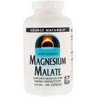 Магнію малат, Source Naturals, 625 мг, 200кап, (SNS-01600)