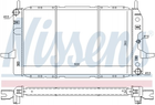 Радіатор охолодження FORD SIERRA (87-) 2.0 (вир-во Nissens) Nissens (62224)