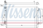 Радіатор охолоджування Nissens (65279A)