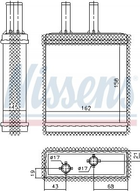 Радиатор отопления Nissens (77505)